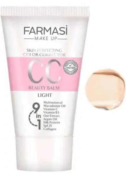 Farmasi CC Light 01 Numara Krem: Cilt Tonunu Eşitleyen ve Parlaklık Katan Günlük Bakım Ürünü
