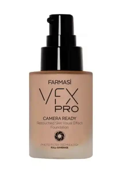 Farmasi VFX Pro Kamera Hazır Fondöten 30 ml Natural Rose 04 - Uzun Süre Kalıcı ve Doğal Görünüm Sağlar