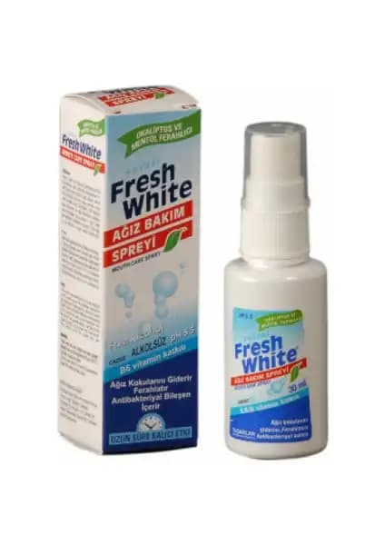 Favori Fresh White Ağız Bakım Spreyi: Günlük Tazelik ve Hijyen İçin Pratik Çözüm