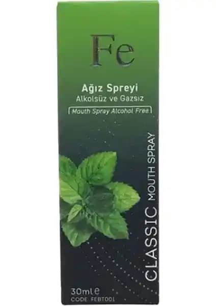 Fe Fe Ağız Spreyi 30 ml: Günlük Kullanım İçin Ferahlatıcı ve Etkili Ağız Bakım Çözümü
