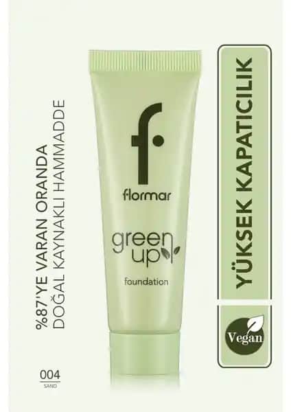 Flormar Green Up Vegan Fondöten: Doğal ve Etik Makyaj İçin Güvenilir Tercih