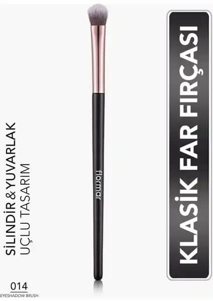 Flormar Klasik Far Fırçası: Profesyonel Göz Makyajı İçin Çok Yönlü ve Dayanıklı Tasarım