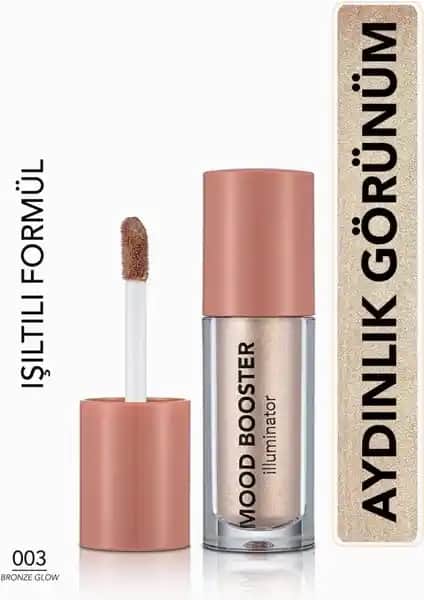 Flormar Mood Booster Likit Aydınlatıcı 003 Bronze Glow Doğal Parlaklık Sağlayan Makyaj Ürünü