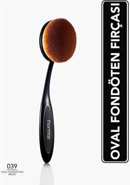 Flormar Oval Uçlu Sentetik Fondöten Fırçası: Yüksek Performans ve Kullanım Kolaylığı