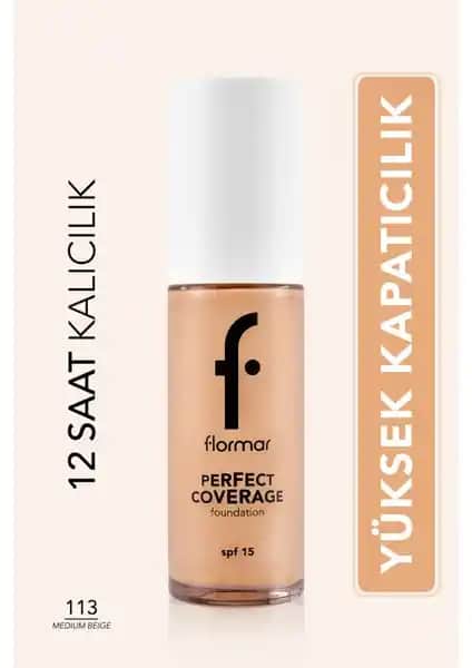 Flormar Perfect Coverage Yoğun Kapatıcı Su Bazlı Fondöten İnceleme ve Kullanım Tavsiyeleri