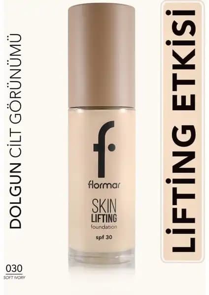Flormar Skin Lifting Doğal Görünüm Veren Sıkılaştırıcı Fondöten Günlük Kullanım İçin