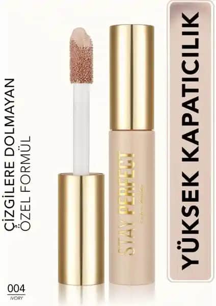 Flormar Stay Perfect Likit Kapatıcı: Yüksek Kapatıcılık ve Doğal Yarı Mat Bitiş