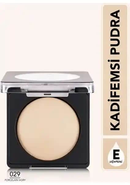 Flormar Yoğun Pigmentli Fırınlanmış Mat Pudra 029 Porcelain Ivory Kalıcılık ve Doğal Görünüm İçin