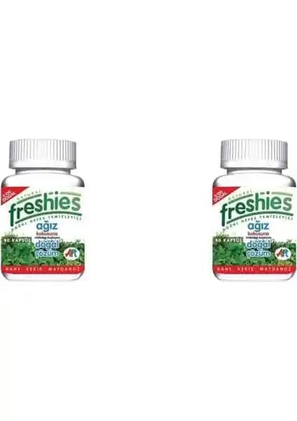 Freshies Ağız Koku Giderici 90'lı 2'li Set Doğal ve Güvenilir Ağız Temizliği Çözümü