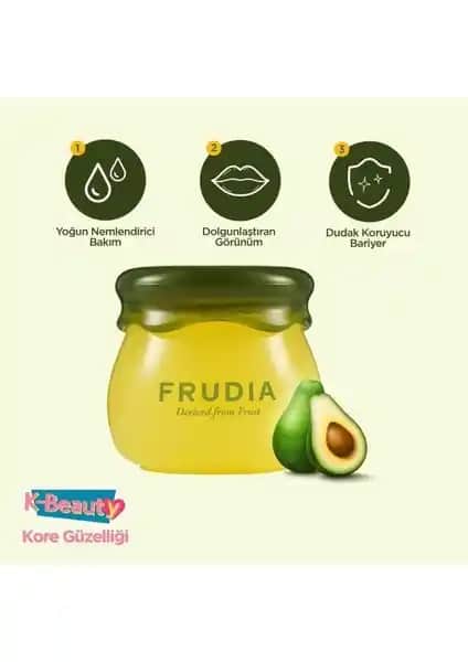 Frudia Avocado Cica Dudak Balmı: Yoğun Nem ve Doğal Bakım Sunan Ürün