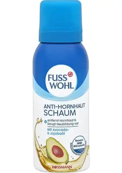 Fusswohl Ayak Çatlakları ve Nasır Köpüğü 100ML ile Ayak Sağlığınızı Koruyun ve Yenileyin