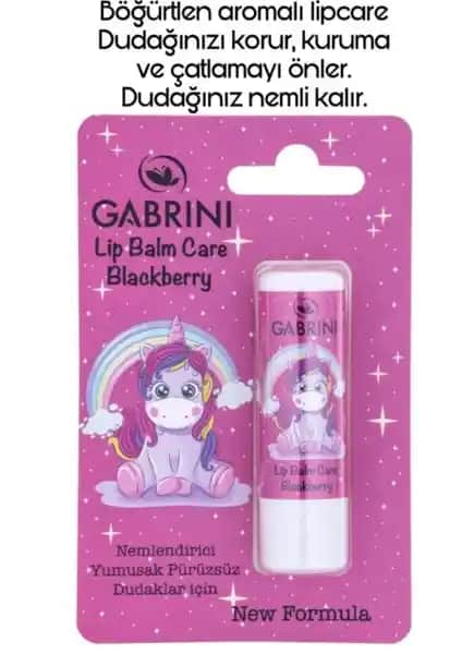 Gabrini Gabrını Lip Balm Blackberry ile Günlük Dudak Bakımında Doğal ve Etkili Çözüm