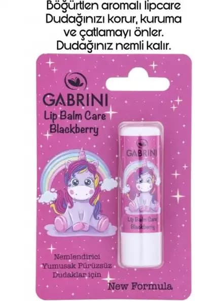 Gabrini Gabrını Lip Balm Blackberry ile Günlük Dudak Bakımında Doğal ve Etkili Çözüm