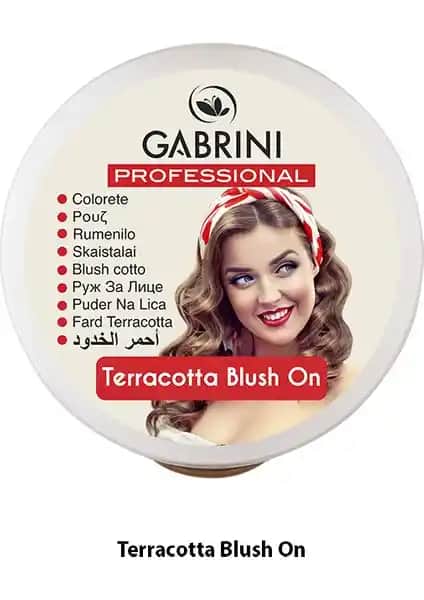 Gabrini Terracotta Blush-On 34: Doğal ve Işıltılı Makyaj İçin Uygun Allık Seçeneği