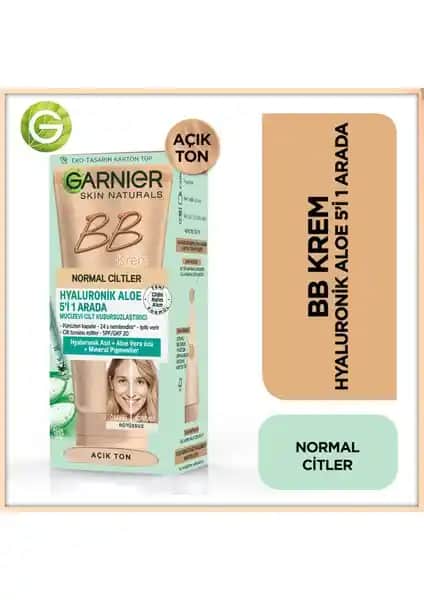 Garnier Hyaluronik Aloe BB Krem Açık Ton: Doğal ve Nemli Bir Cilt İçin Günlük Çözüm