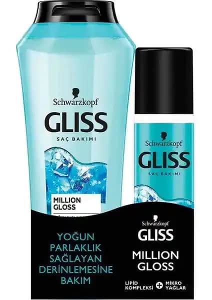 Gliss Million Gloss Serisi Saç Bakım Ürünleri ile Saçlara Işıltı ve Sağlık Kazandırın