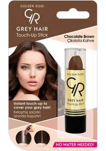 Golden Rose Grey Hair Touch-Up Stick No:08 Chocolate ile Pratik ve Doğal Saç Beyazı Gizleme Çözümü