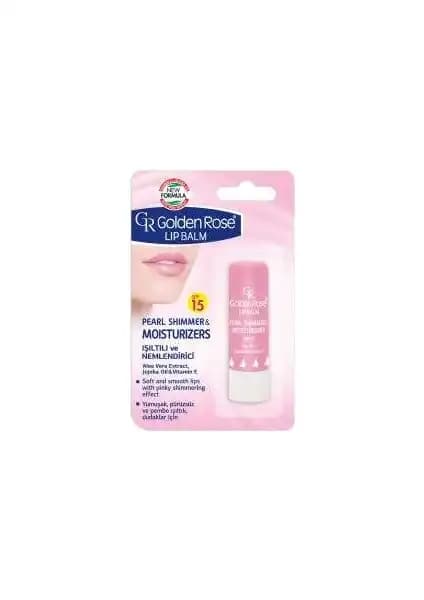 Golden Rose Lip Balm No: 02 Pearl ile Dudaklarınızda Doğal Parlaklık ve Nem Sağlayın