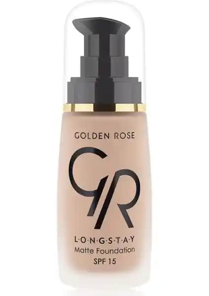Golden Rose Longstay Matte Fondöten N0:07 ile doğal ve mat cilt görünümü sağlayın