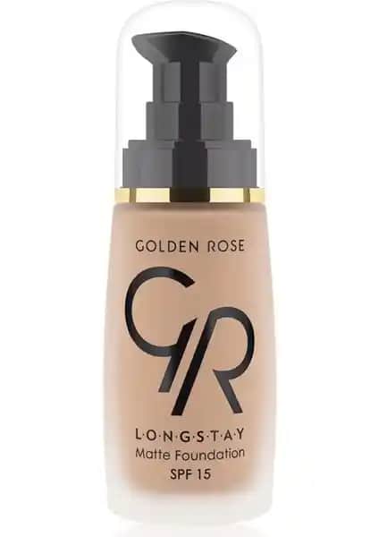 Golden Rose Longstay Matte Fondöten N0:09 ile doğal ve kalıcı makyaj deneyimi sağlar
