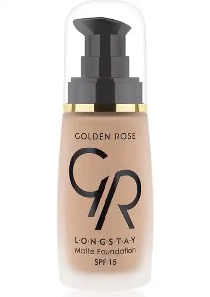 Golden Rose Longstay Matte Fondöten N0:09 ile doğal ve kalıcı makyaj deneyimi sağlar
