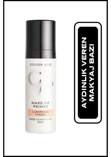 Golden Rose Make Up Primer Luminous Finish Parlak ve Doğal Görünüm Sağlayan Makyaj Bazı