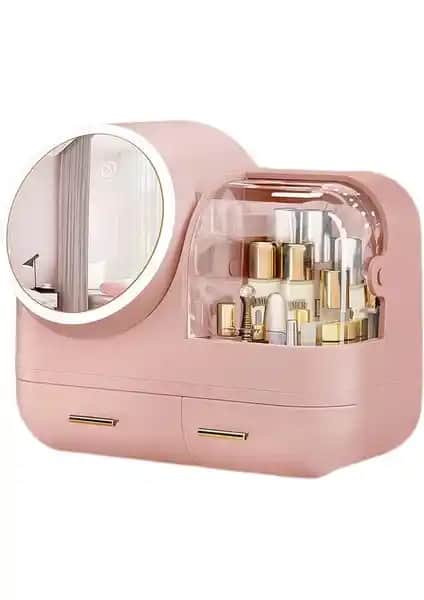 Hainan Shenda Su Geçirmez Pembe Makyaj Çantası Gelişmiş Özelliklerle Profesyonel ve Günlük Kullanım İçin