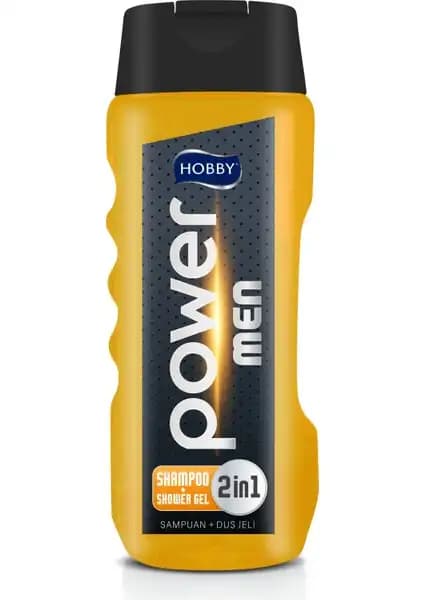 Hobby 2in1 Erkek Şampuan ve Duş Jeli Power: Pratik ve Etkili Temizlik Çözümü