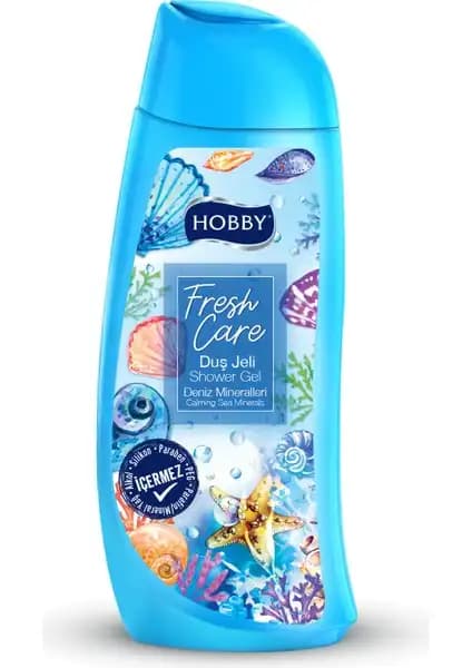 Hobby Duş Jeli Deniz Mineralleri 500 Ml ile Doğal Temizlik ve Ferahlık Deneyimi