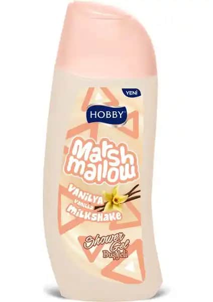 Hobby Duş Jeli Marshmallow Vanilyalı: Gün Boyu Tazelik ve Ferahlatıcı Aromasıyla Cilt Bakımı
