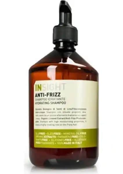 INSIGHT Anti Frizz Kabaran Saç Nemlendirici Şampuan ile Saçlarınızda Doğal Parlaklık ve Yumuşaklık