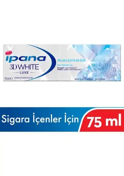 İpana Ipana 3Dwhite Luxe Diş Macunu: Parlak ve Sağlıklı Gülüşler İçin En İyi Seçenek