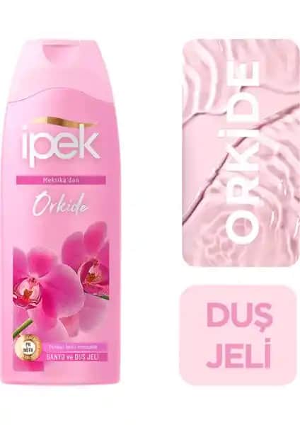 İpek Ipek Duş Jeli 400ML Orkide ile Doğal ve Lüks Temizlik Deneyimi