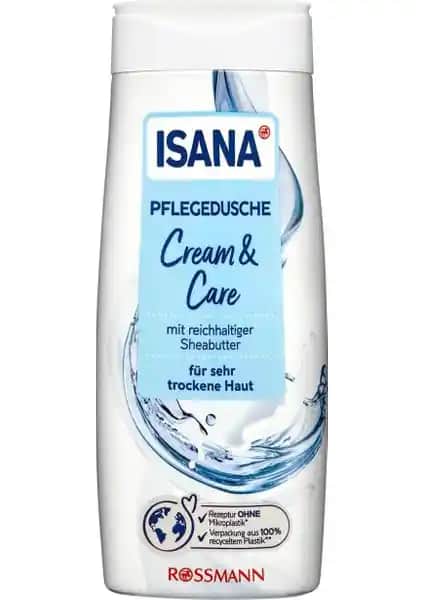 Isana Duşta Vücut Kremi 300 ml: Hassas ve kuru ciltler için yoğun nemlendirme ve bakım