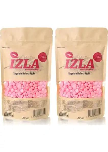 İzla İzla Boncuk Ağda Pembe 250 gr: Pratik ve Etkili Tüy Alma Çözümü