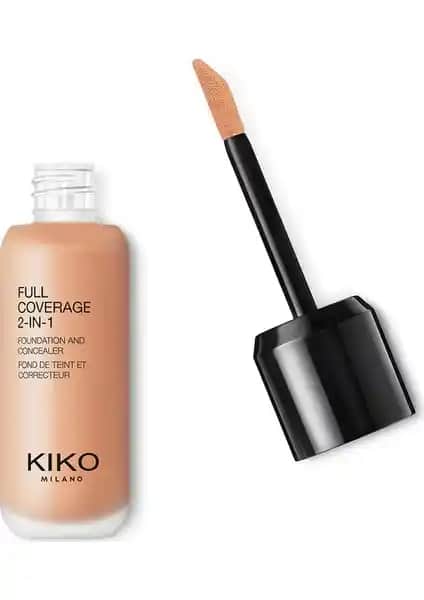 Kiko Full Coverage 2-İ-1 Fondöten ve Concealer: Çok Yönlü, Yüksek Kapatıcılık Sağlayan Ürün