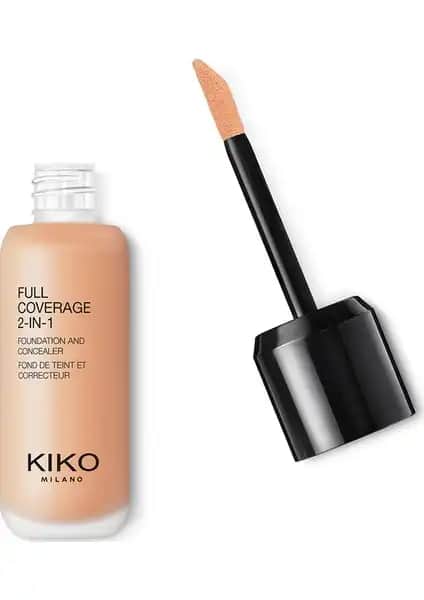 Kiko Full Coverage 2-İn-1 Fondöten ve Concealer: Çok Yönlü, Yüksek Kapatıcı Özellikli Ürün