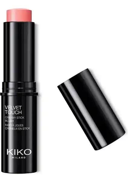 KikoMilano Velvet Touch Creamy Stick Blush 02 Golden Peach Doğal ve Pratik Makyaj Çözümü