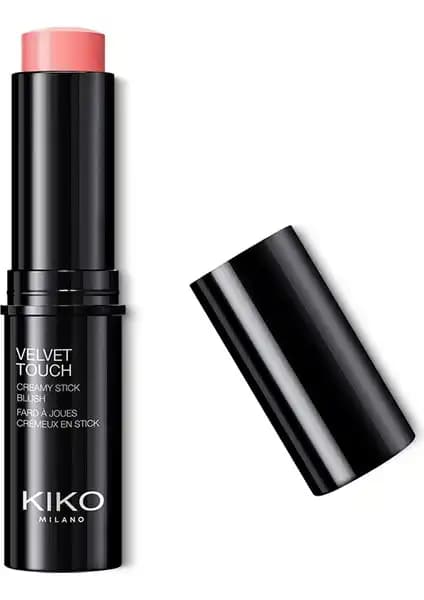 KikoMilano Velvet Touch Creamy Stick Blush 02 Golden Peach Doğal ve Pratik Makyaj Çözümü