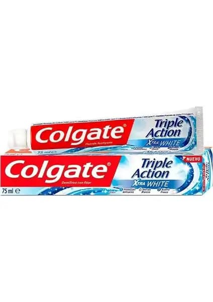 Kolgate Triple Action Extra Beyazlık Diş Macunu: Çok Fonksiyonlu Temizlik ve Ağız Bakımı