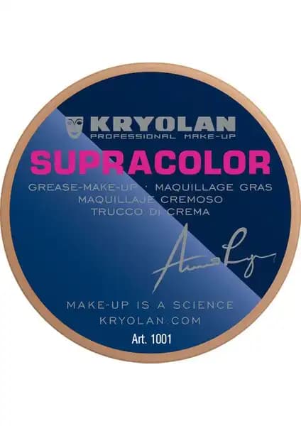 Kryolan Supracolor Fondöten Küçük Boy 8 ml FS38 Yüksek Kapatıcılık ve Doğal Görünüm