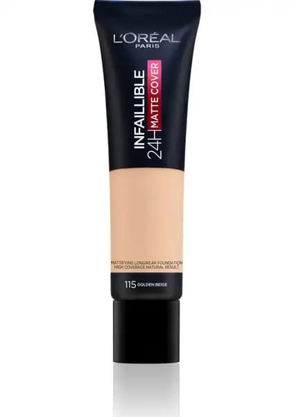 L'Oréal Paris Infaillible 24H Mat Fondöten: Uzun Süreli ve Yüksek Kapatıcı Özellikleriyle