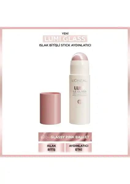L'Oréal Paris Lumi Glass Işıltılı Stick Aydınlatıcı 620 Glassy Pink Ballet Tanıtımı
