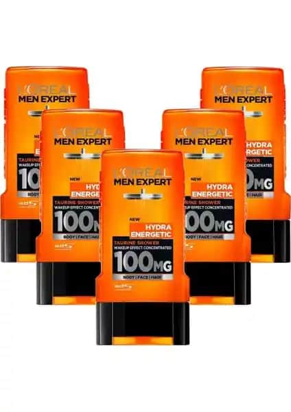 L'Oréal Paris Men Expert Hydra Energetic Taurin İçeren Duş Jeli: Erkekler İçin Enerji ve Ferahlık Sunar