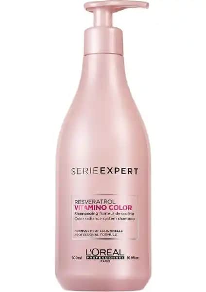 L'Oréal Vitamino Color Resveratrol Şampuanı: Boyalı Saçlar İçin Renk Koruma ve Parlaklık Sağlar