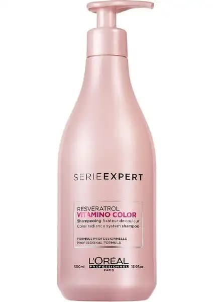L'Oréal Vitamino Color Resveratrol Şampuanı: Boyalı Saçlar İçin Renk Koruma ve Parlaklık Sağlar