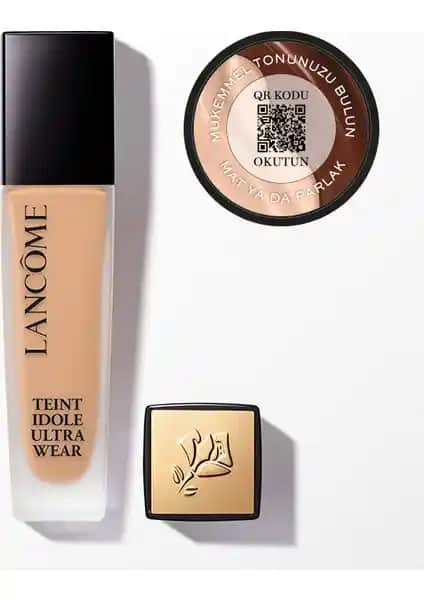 Lancome Teint Idole Ultra Wear Fondöten 345N Yüksek Kapatıcı ve Doğal Görünüm Sağlayan Makyaj Ürünü