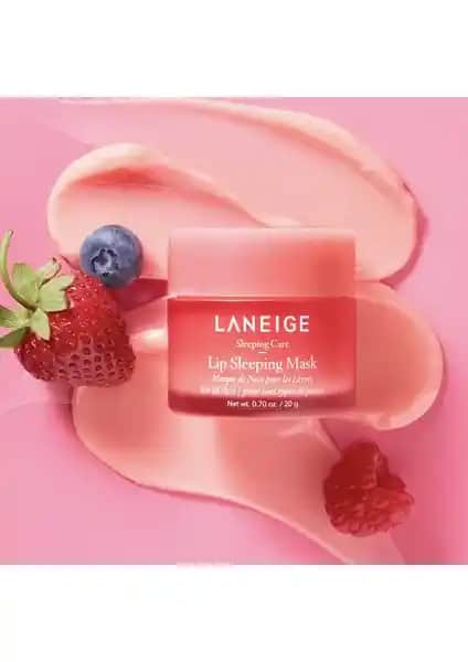 Laneige Lip Sleeping Mask Berry ile Dudaklara Gece Bakımı ve Nem Sağlama