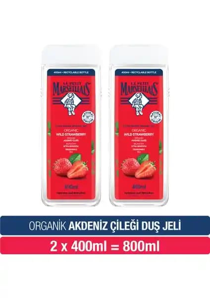 Le Petit Marseillais Akdeniz Çileği Duş Jeli: Doğal İçeriklerle Ferahlatıcı Temizlik (75-90 karakter)