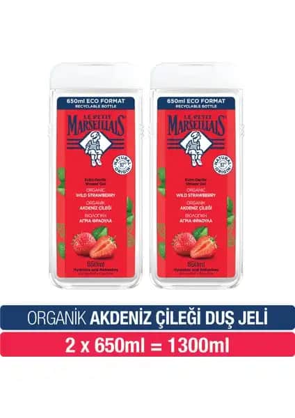Le Petit Marseillais Akdeniz Çileği Duş Jeli: Doğal ve Ferahlatıcı Temizlik Deneyimi